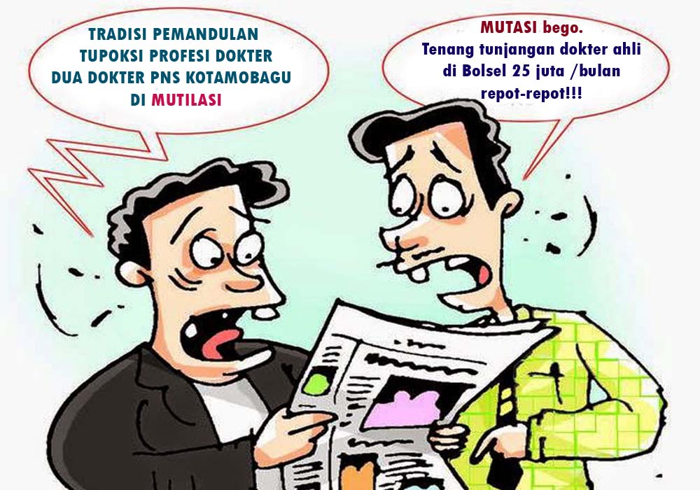 Ilustrasi kariikatur. Pemandulan Profesi Dokter Di Era Pemerintahan Walikota Tatong Bara (kaltimpost)