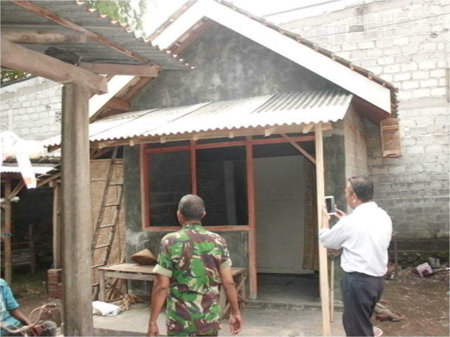 Salah satu rumah yang dipugar menggunakan program bantuan RTLH di Kotamobagu