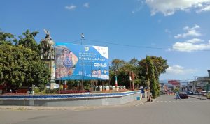 Selamat Datang di Kawasan Kota Kotamobagu Daerah Kota Layak Anak (foto : kotamobagu post/C-agustus 2018)