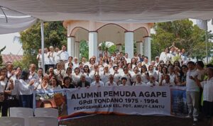 Kegiatan Ziarah Makam Pdt HOH Awuy oleh Alumnus Pemuda Agape Tahun 1975-1994 Rabu 21 Januari 2026 dihadiri Ketua MD GPdI Sulut Pdt Yvone Indria Lantu dan Sekretaris MD Pdt Hany Awuy